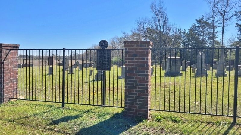 Buckner Cemetery and Marker image. Click for full size.