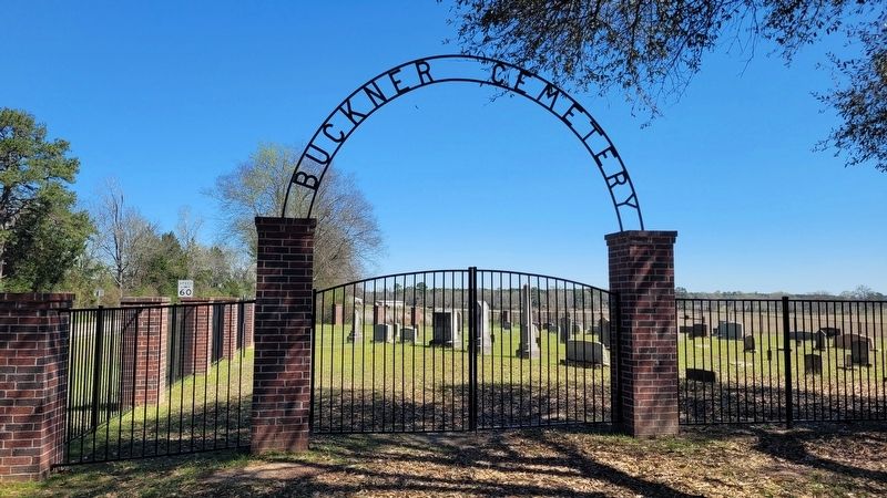 Buckner Cemetery image. Click for full size.