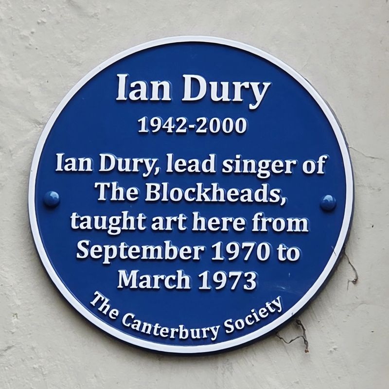 Ian Dury Marker image. Click for full size.