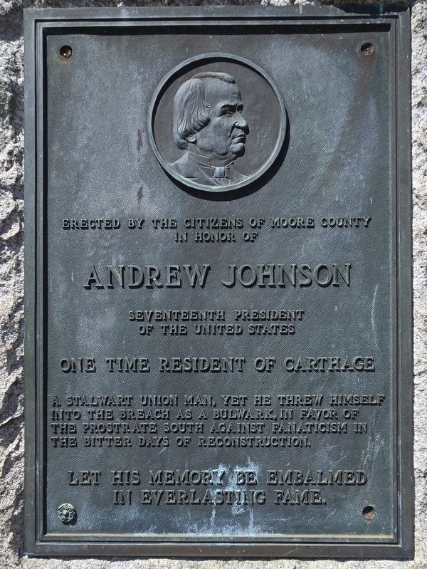 Andrew Johnson Marker image. Click for full size.