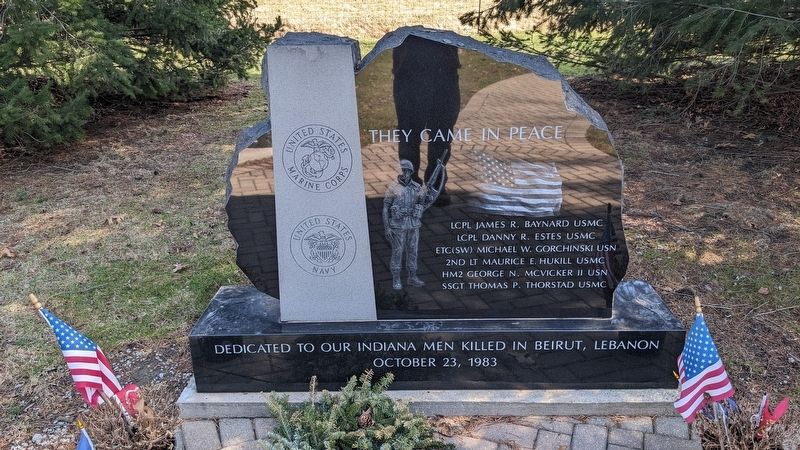 Beirut Memorial Monument Marker image. Click for full size.