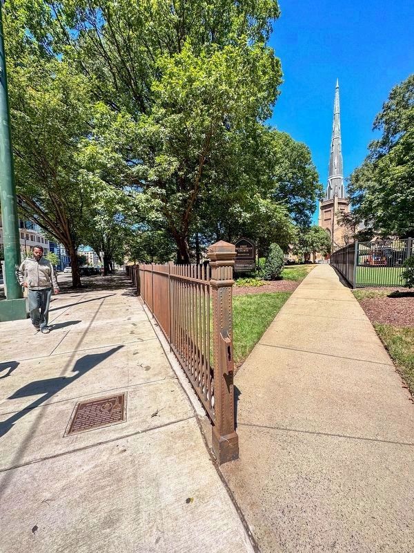 First Presbyterian Church Marker. Click for full size. First Presbyterian Church Marker image. Click for full size.