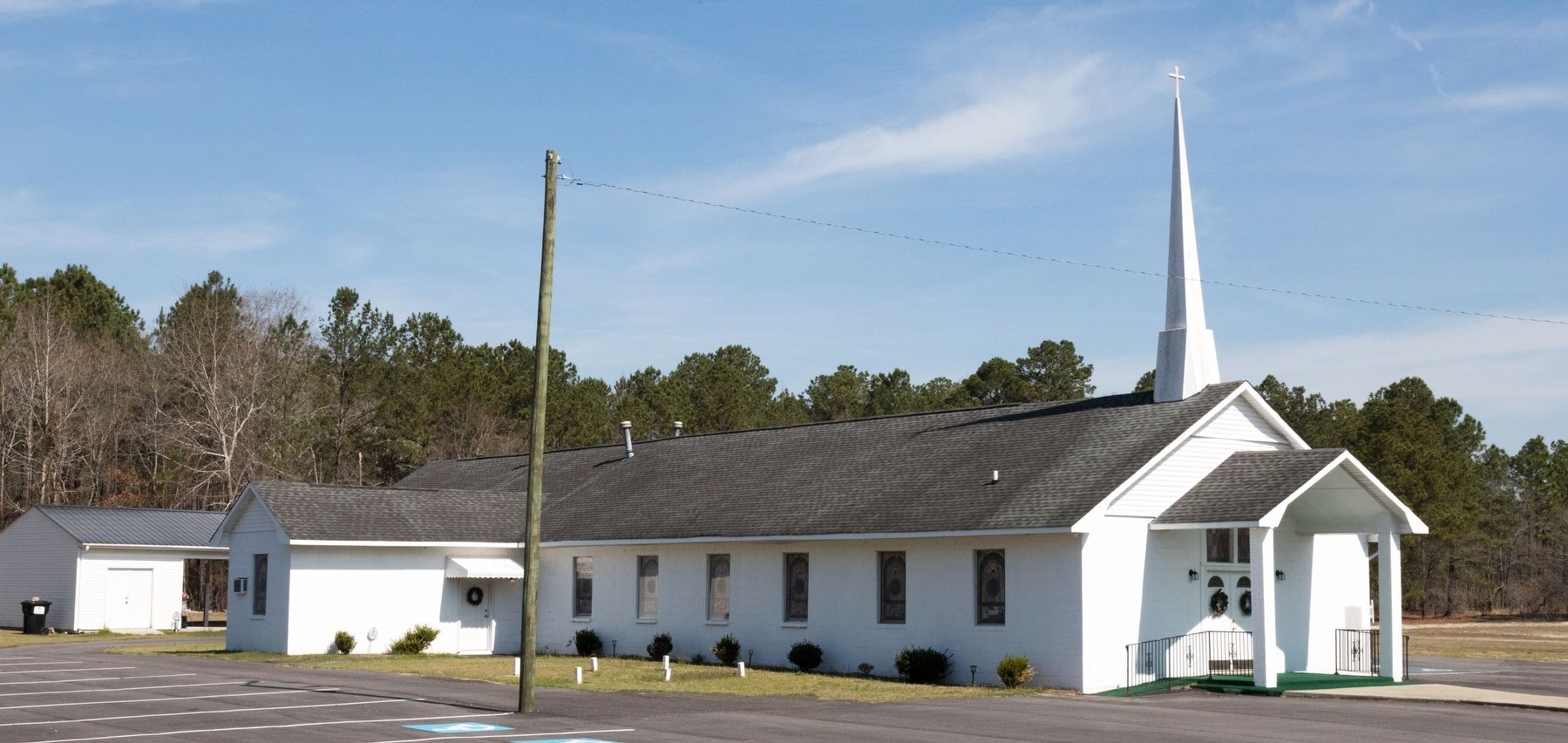 New Hill Baptist Church. Click for full size. New Hill Baptist Church image. Click for full size.