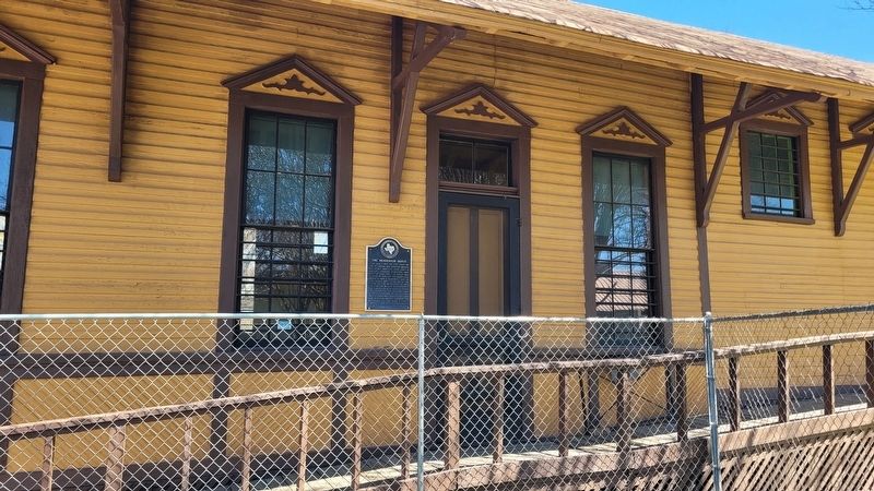 The Henderson Depot Marker image. Click for full size.