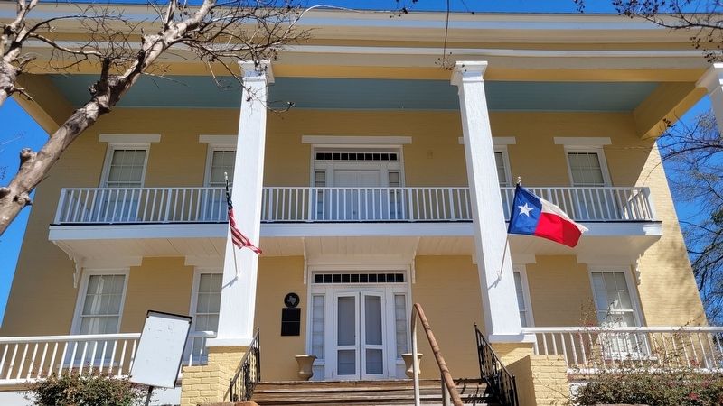 The front porch of the Howard Dickinson House and Marker. Click for full size. The front porch of the Howard Dickinson House and Marker image. Click for full size.
