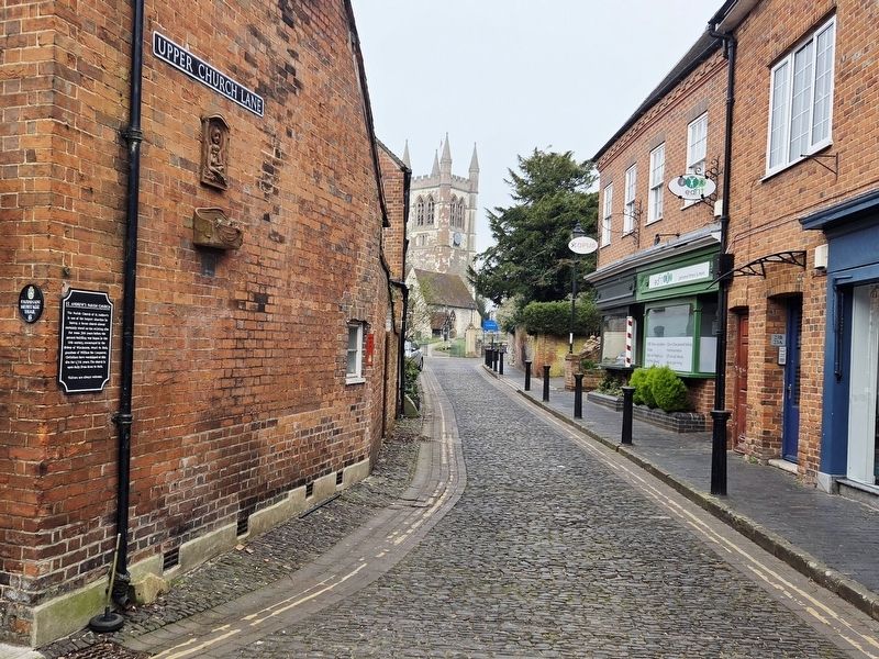 Upper Church Lane heading towards St Andrew's. Click for full size. Upper Church Lane heading towards St Andrew's image. Click for full size.