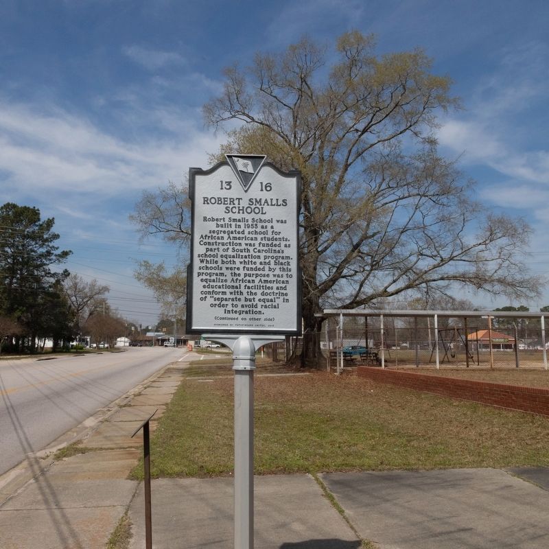 Robert Smalls School Marker. Click for full size. Robert Smalls School Marker image. Click for full size.