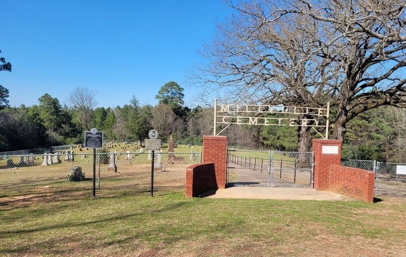 Millville Cemetery and Marker. Click for full size. Millville Cemetery and Marker image. Click for full size.