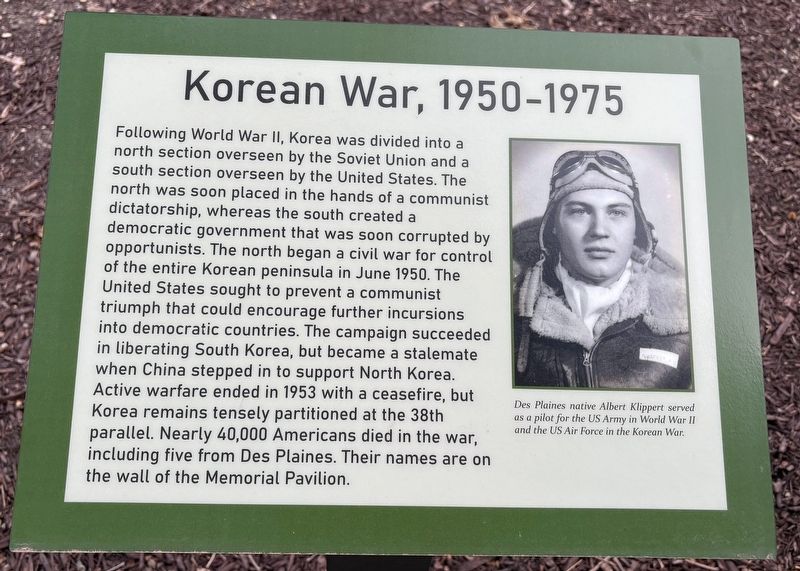 Korean War, 1950-1975 Marker. Click for full size. Korean War, 1950-1975 Marker image. Click for full size.