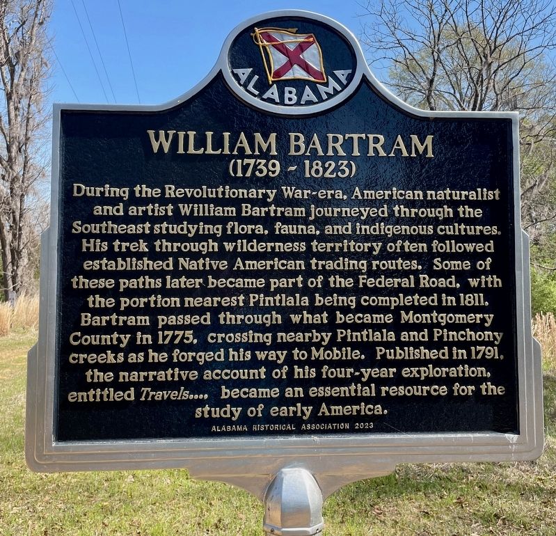 William Bartram Marker image. Click for full size.