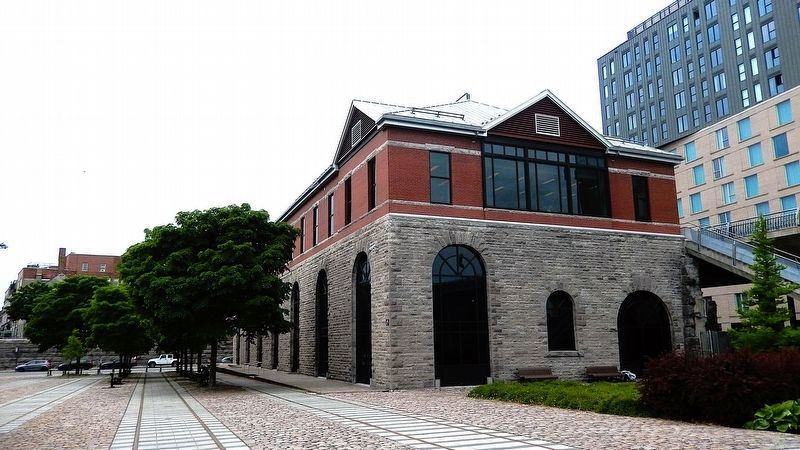 Former Dalhousie Railroad Station (<i>northeast elevation</i>) image. Click for full size.