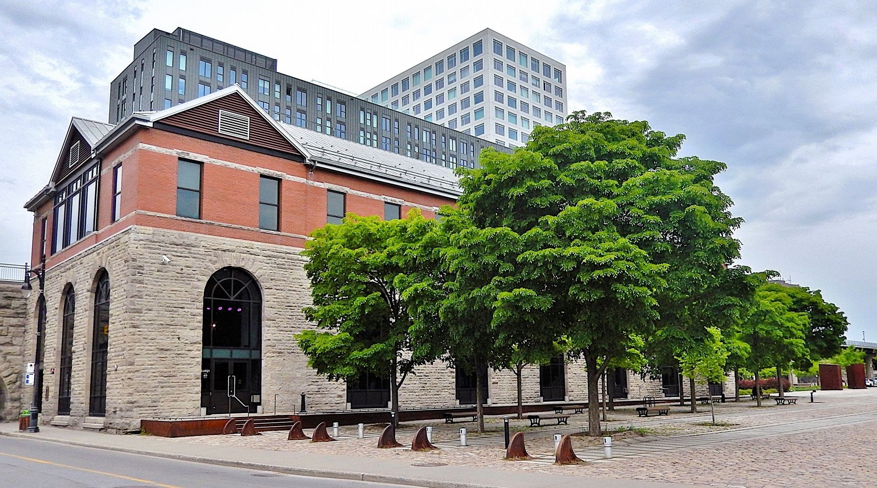 Former Dalhousie Railroad Station image. Click for full size.