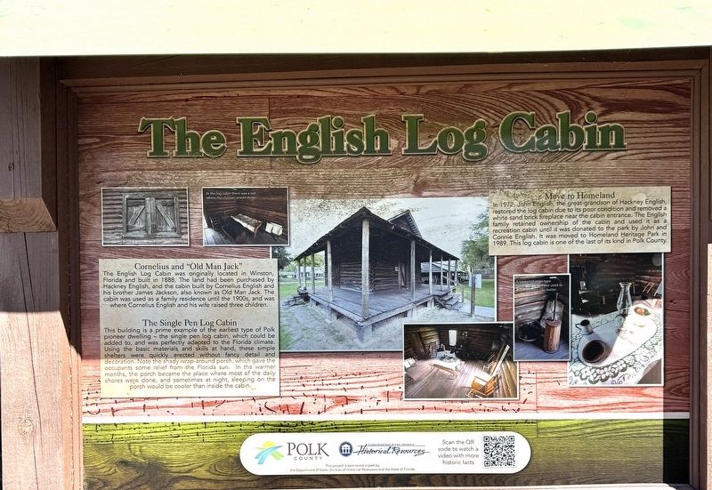 The English Log Cabin Marker. Click for full size. The English Log Cabin Marker image. Click for full size.