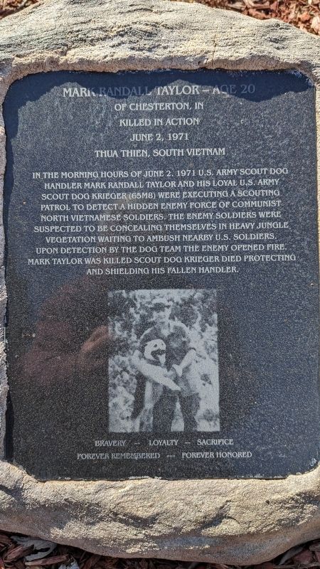 Mark Randall Taylor-Age 20 Marker image. Click for full size.