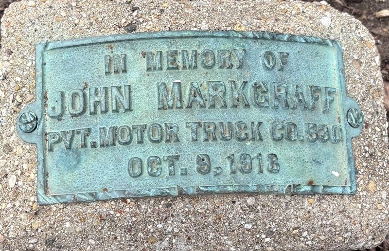 John Markgraff Marker image. Click for full size.