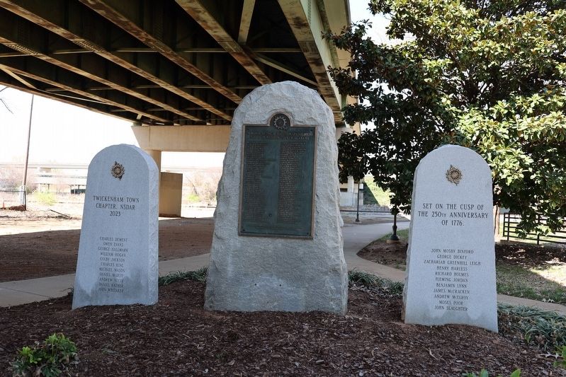 In honor of the Revolutionary Soldiers buried in Madison County Marker. Click for full size. In honor of the Revolutionary Soldiers buried in Madison County Marker image. Click for full size.