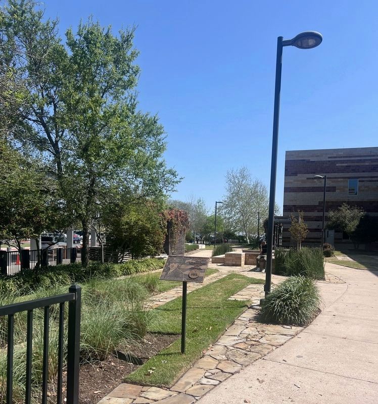 Richard Overton Healing Garden Entrance image. Click for full size.