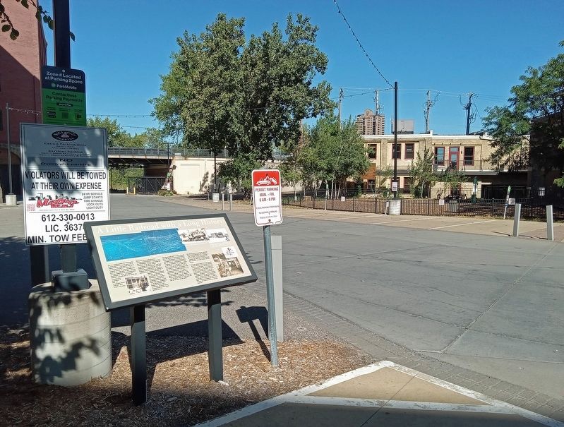 A Little Railroad with a Long History Marker at the 300 S. 2nd St. Parking. Click for full size. A Little Railroad with a Long History Marker at the 300 S. 2nd St. Parking image. Click for full size.