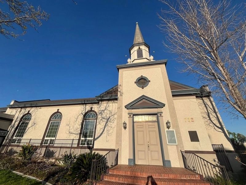 First Baptist Church of Corona Marker image. Click for full size.