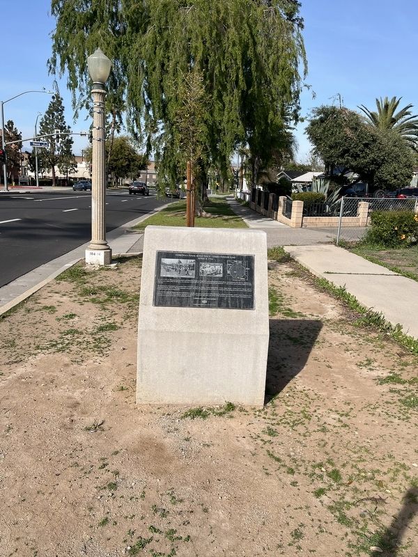 Corona's Final Road Race - Start/Finish Line April 8, 1916 Marker image. Click for full size.