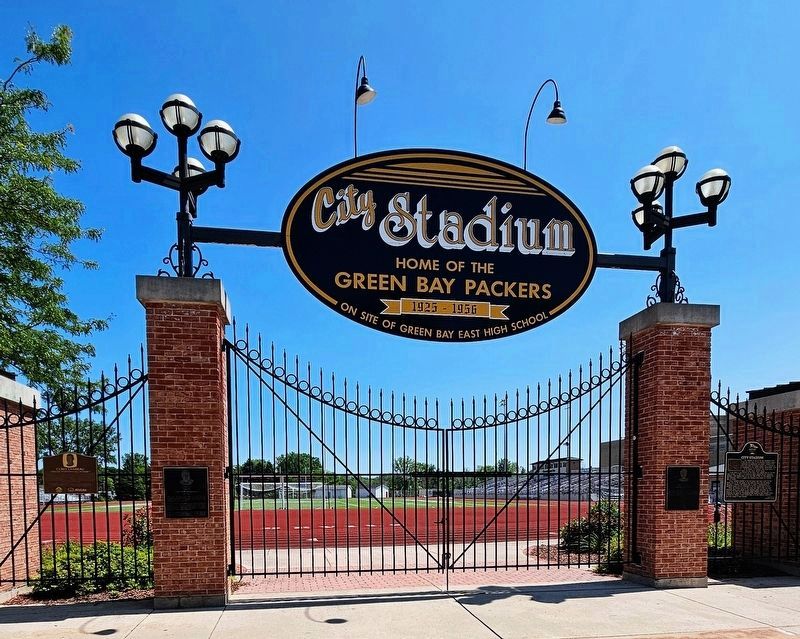 City Stadium Entrance. Click for full size. City Stadium Entrance image. Click for full size.