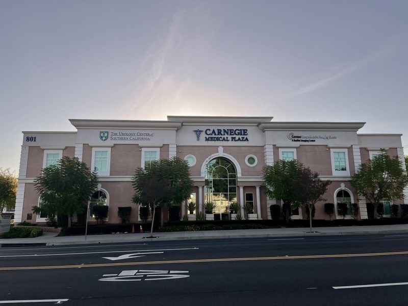 Site of Corona's Andrew Carnegie Library image. Click for full size.