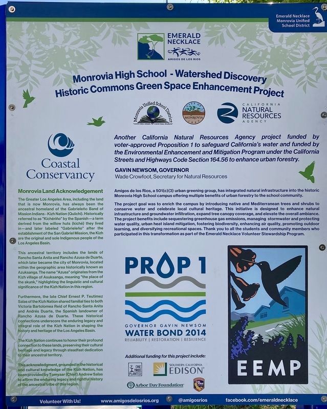 Monrovia Land Acknowledgement image. Click for full size.