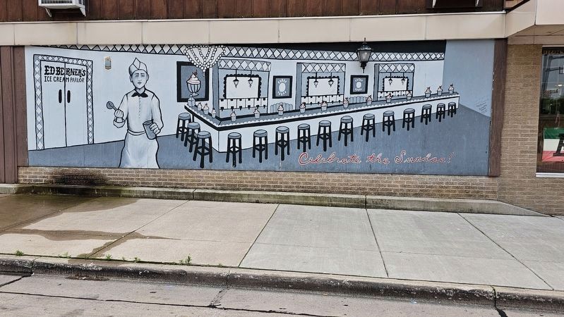Ice Cream Sundae Mural. Click for full size. Ice Cream Sundae Mural image. Click for full size.
