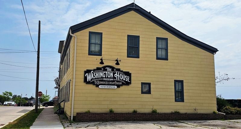 The Washington House Museum / Ed Berners Ice Cream Parlor. Click for full size. The Washington House Museum / Ed Berners Ice Cream Parlor image. Click for full size.