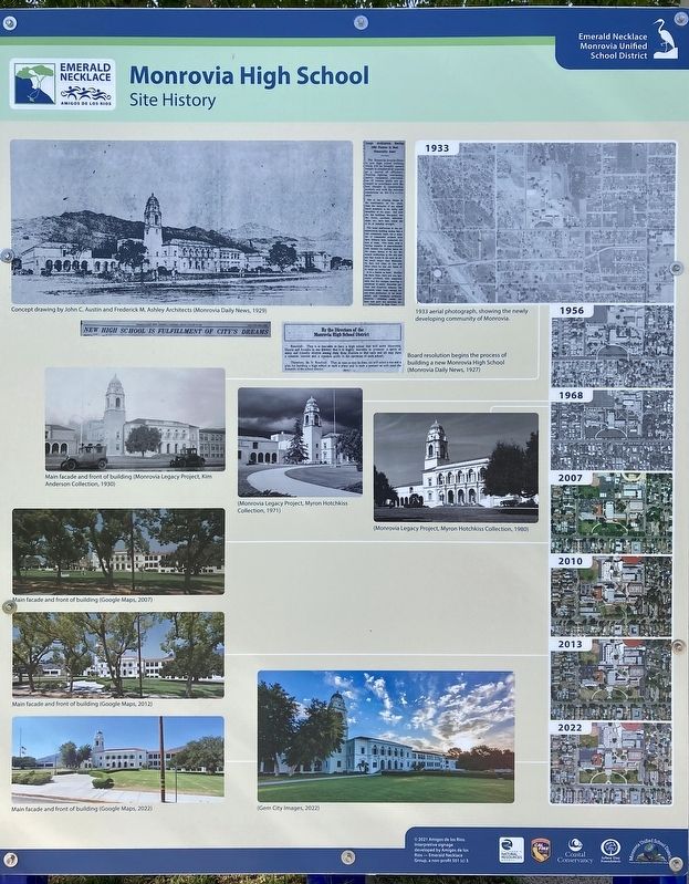 Monrovia High School History image. Click for full size.