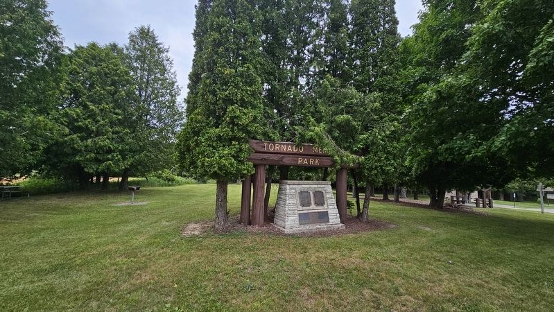 Tornado Memorial Park. Click for full size. Tornado Memorial Park image. Click for full size.