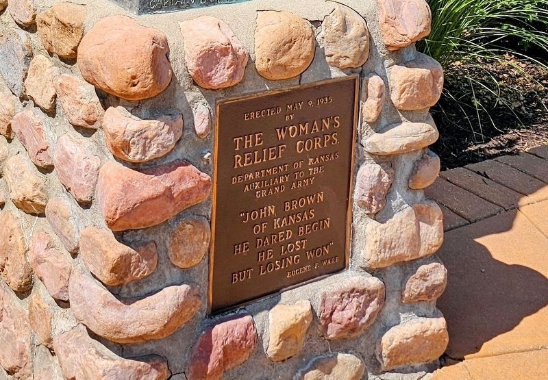 John Brown of Kansas Marker image. Click for full size.