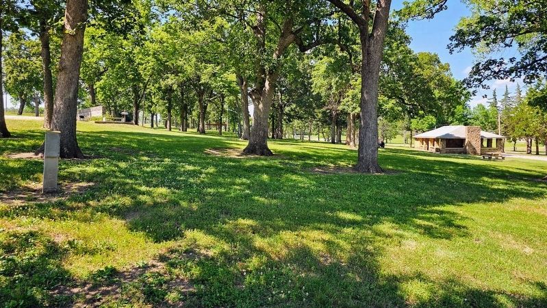 Battle of Osawatomie Grounds. Click for full size. Battle of Osawatomie Grounds image. Click for full size.