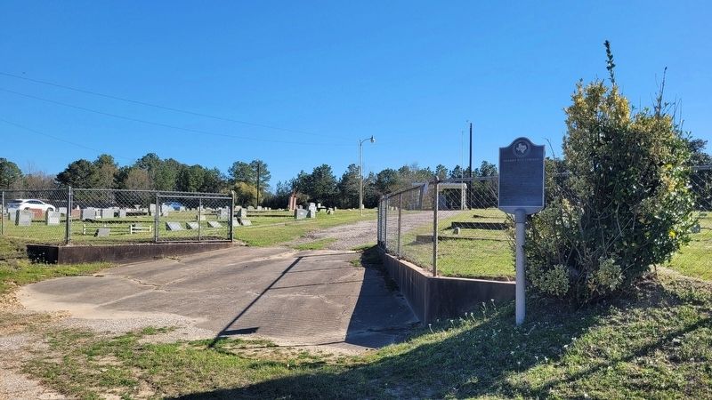 Pleasant Hill Cemetery and Marker image. Click for full size.
