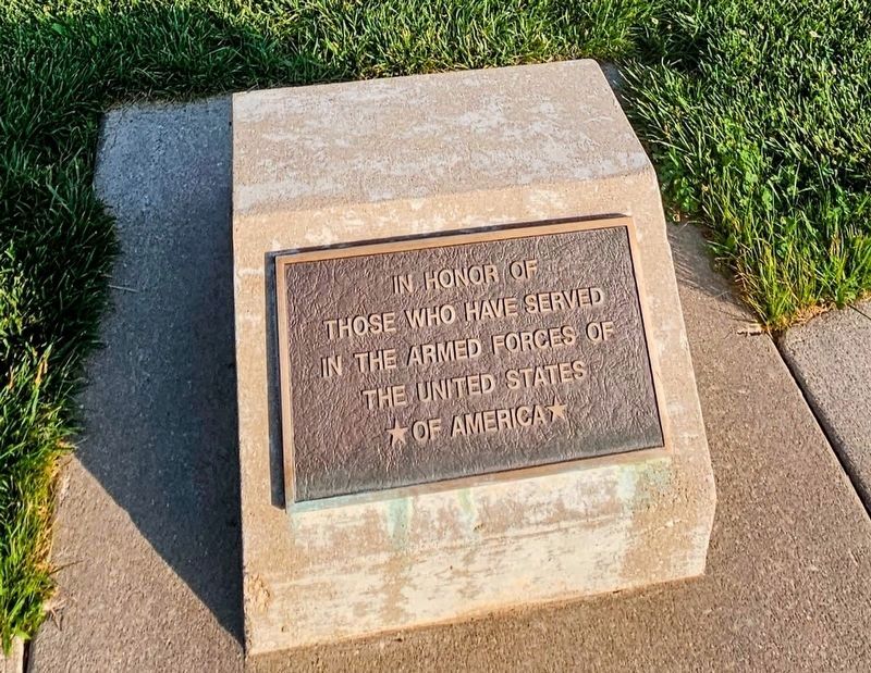 All Veterans Memorial Park Marker. Click for full size. All Veterans Memorial Park Marker image. Click for full size.