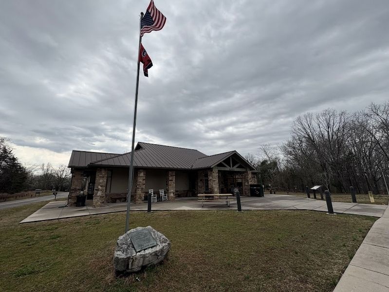 Tims Ford State Rustic Park Marker image. Click for full size.