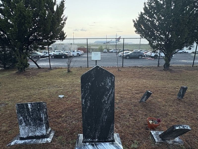 Flat Rock Church Cemetery Marker image. Click for full size.