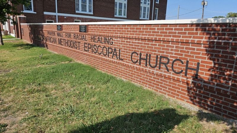 Historic Vernon AME Church Prayer Wall for Racial Healing image. Click for full size.