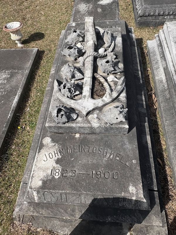 John McIntosh Kell's grave image. Click for full size.