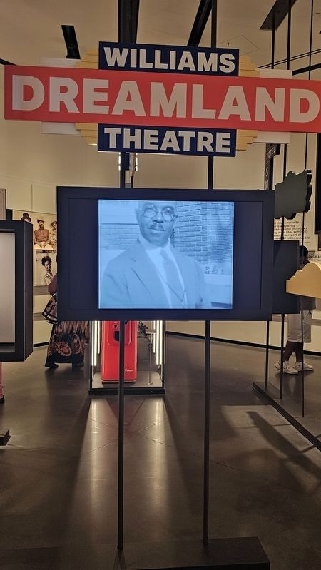 Dreamland Theater Exhibit image. Click for full size.