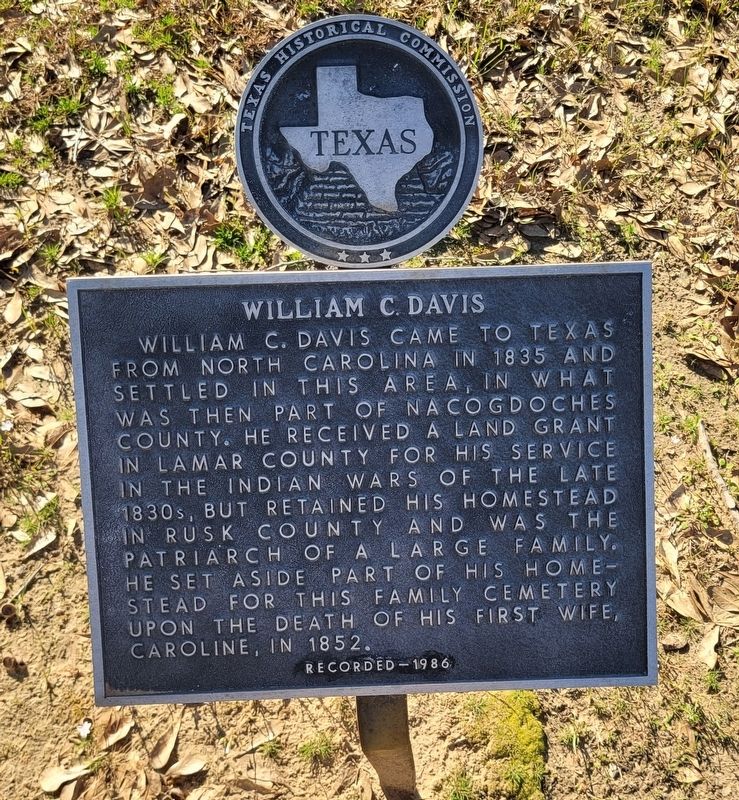 William C. Davis Marker image. Click for full size.