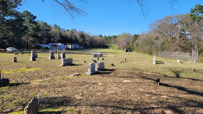 The William C. Davis Marker in the cemetery image. Click for full size.