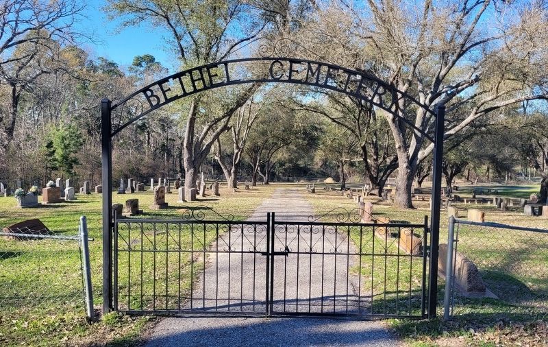 Bethel Cemetery. Click for full size. Bethel Cemetery image. Click for full size.