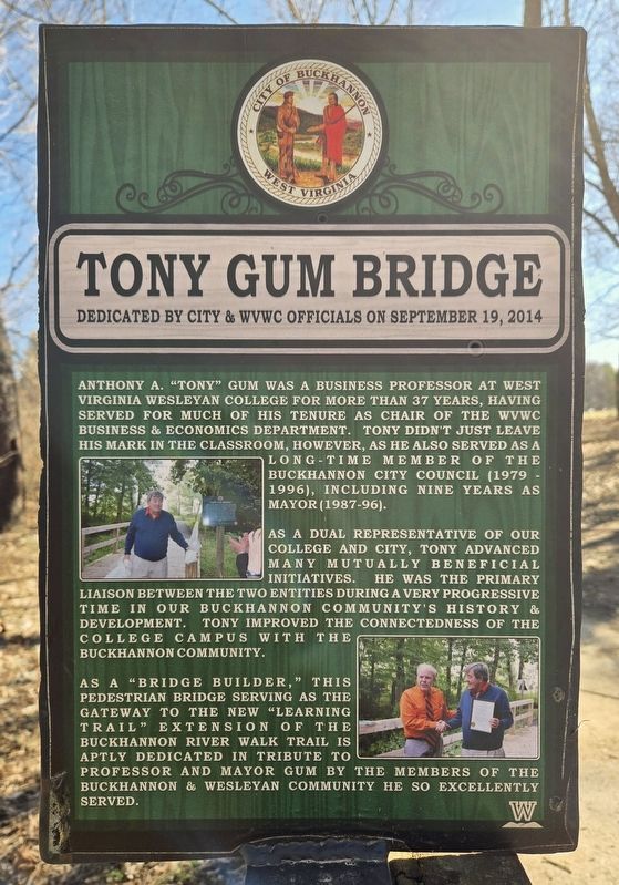 Tony Gum Bridge Marker image. Click for full size.