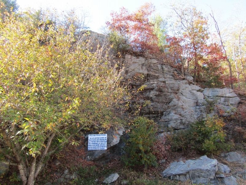 Meeting House Rocks Marker image. Click for full size.