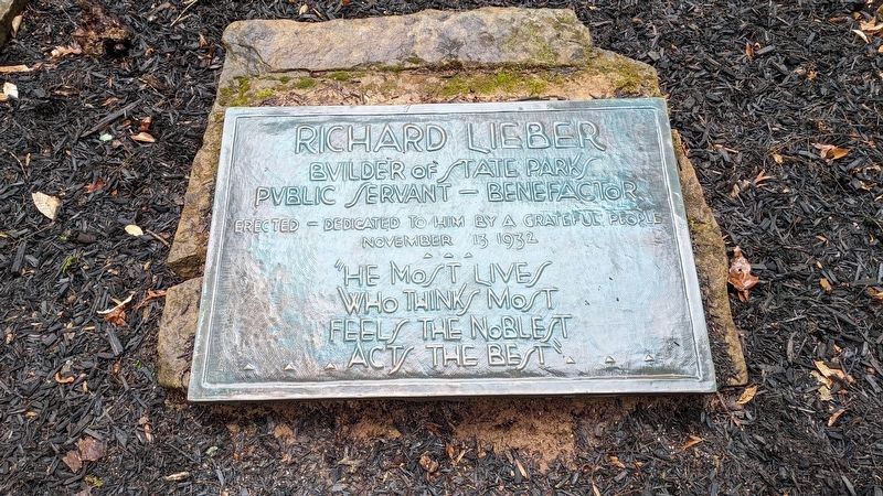 Colonel Lieber Memorial Plaque image. Click for full size.