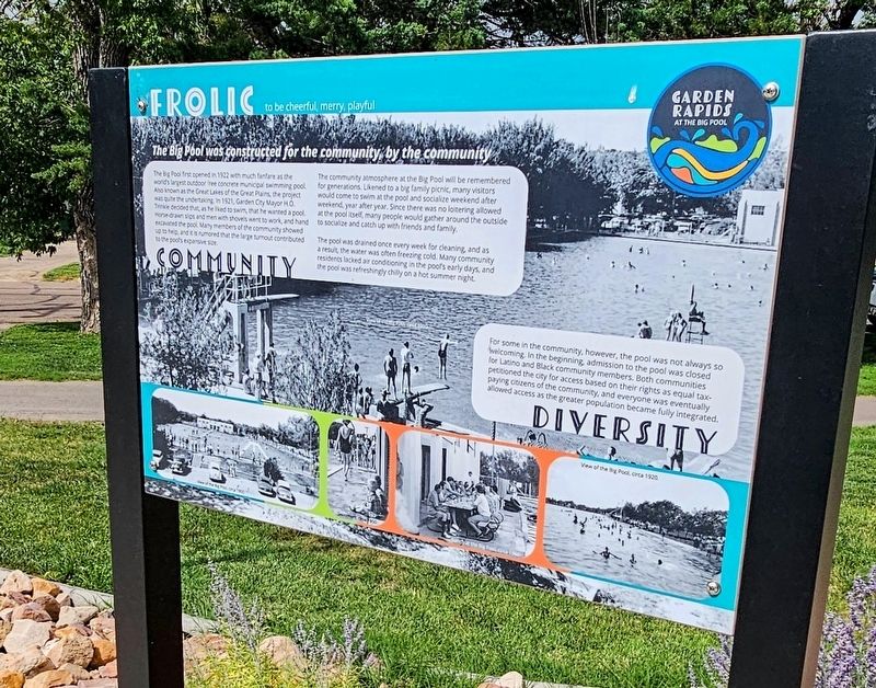 Frolic Marker. Click for full size. Frolic Marker image. Click for full size.