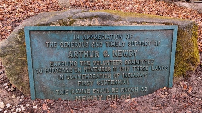 Arthur C. Newby Marker image. Click for full size.