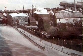 Wayside inset - "View of the Depot in 1912" image. Click for full size.