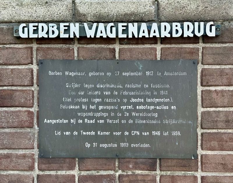Gerben Wagenaar Marker image. Click for full size.